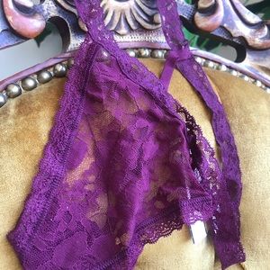 Brand new, Victoria’s Secret, g-string in purple